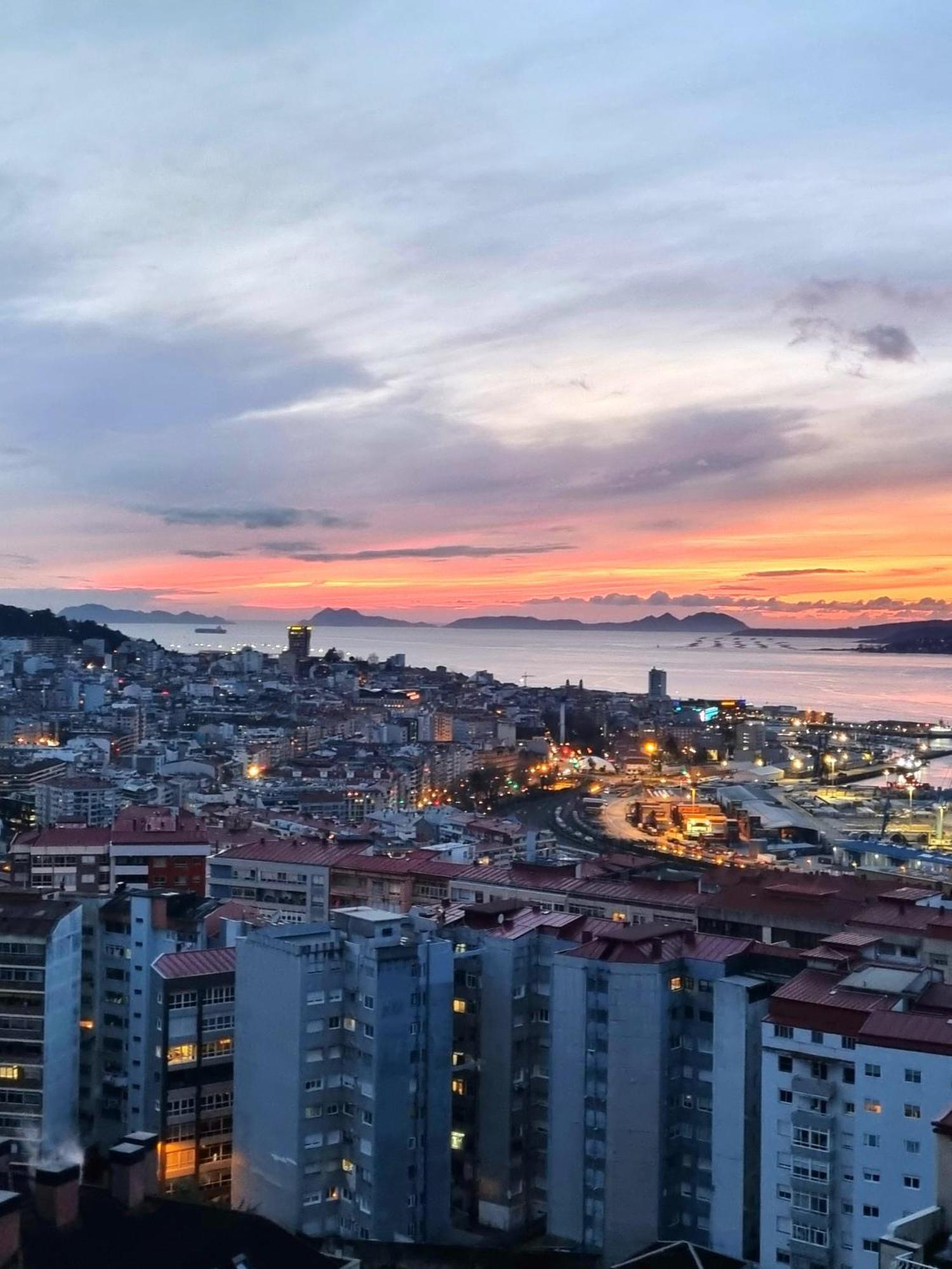 Vistasaragon Lägenhet Vigo Exteriör bild
